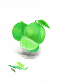 Green Limes, Soft Shadow